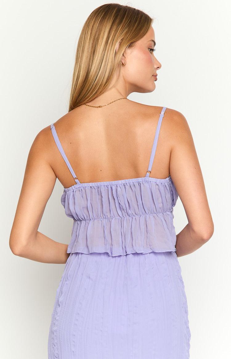 The Moment Purple Cami Top Product Image