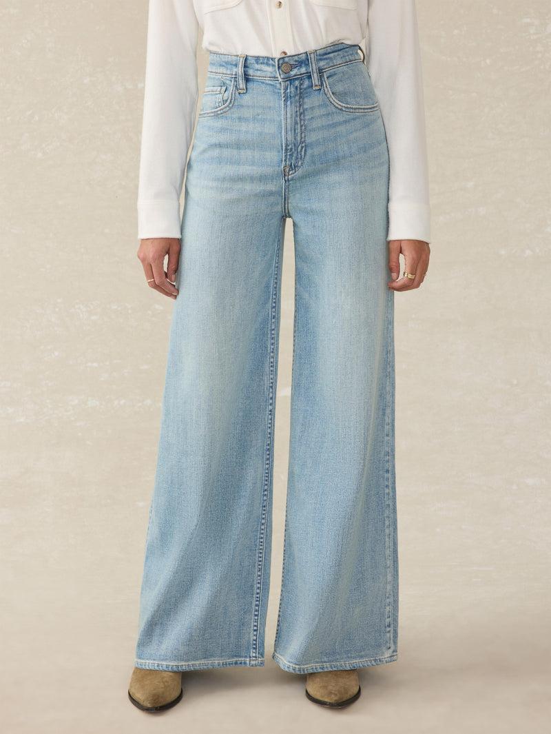 Saturday Denim Wide Leg - West Cove Wash Product Image