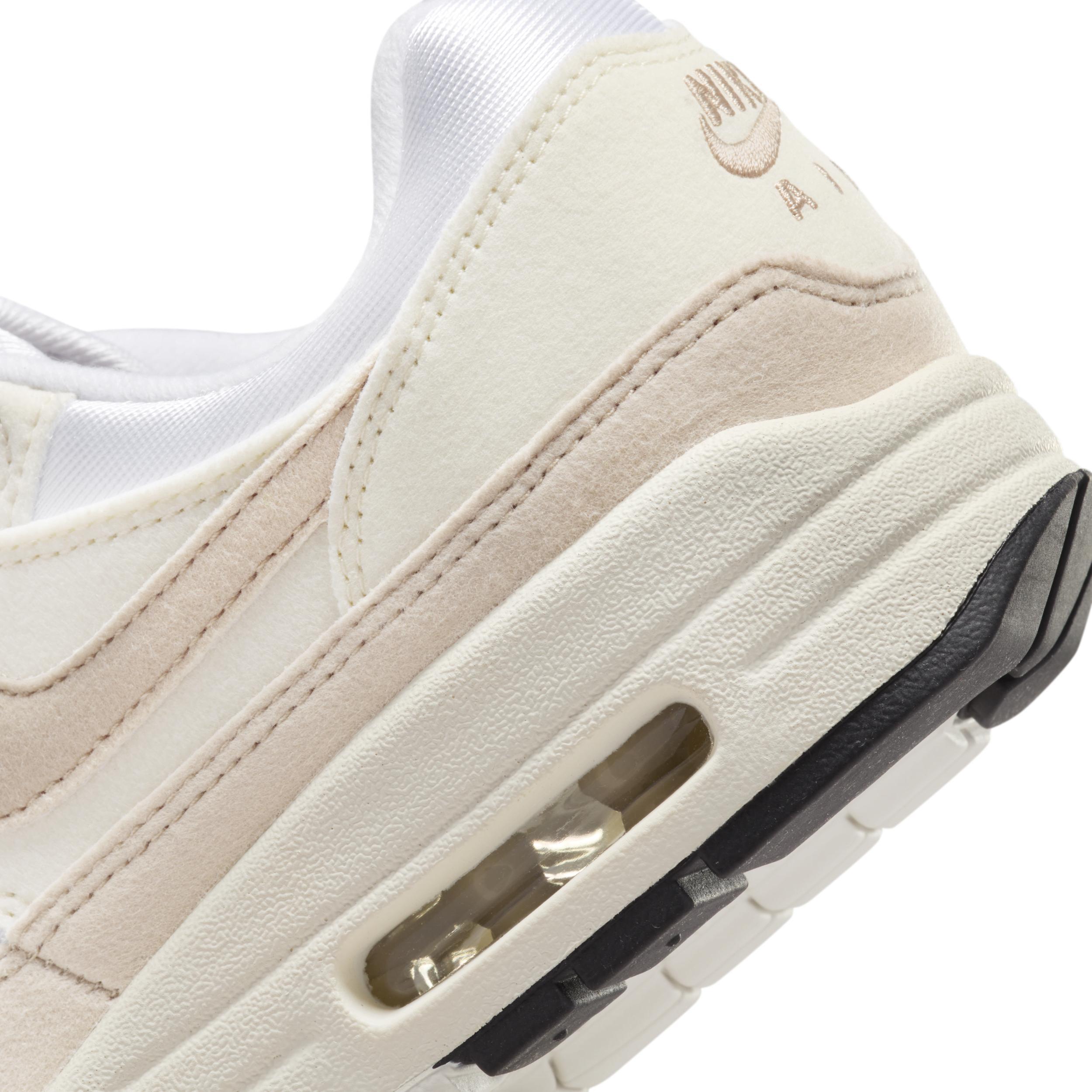 Nike Womens Air Max 1 87 - Shoes Pale Ivory/Sanddrift Product Image