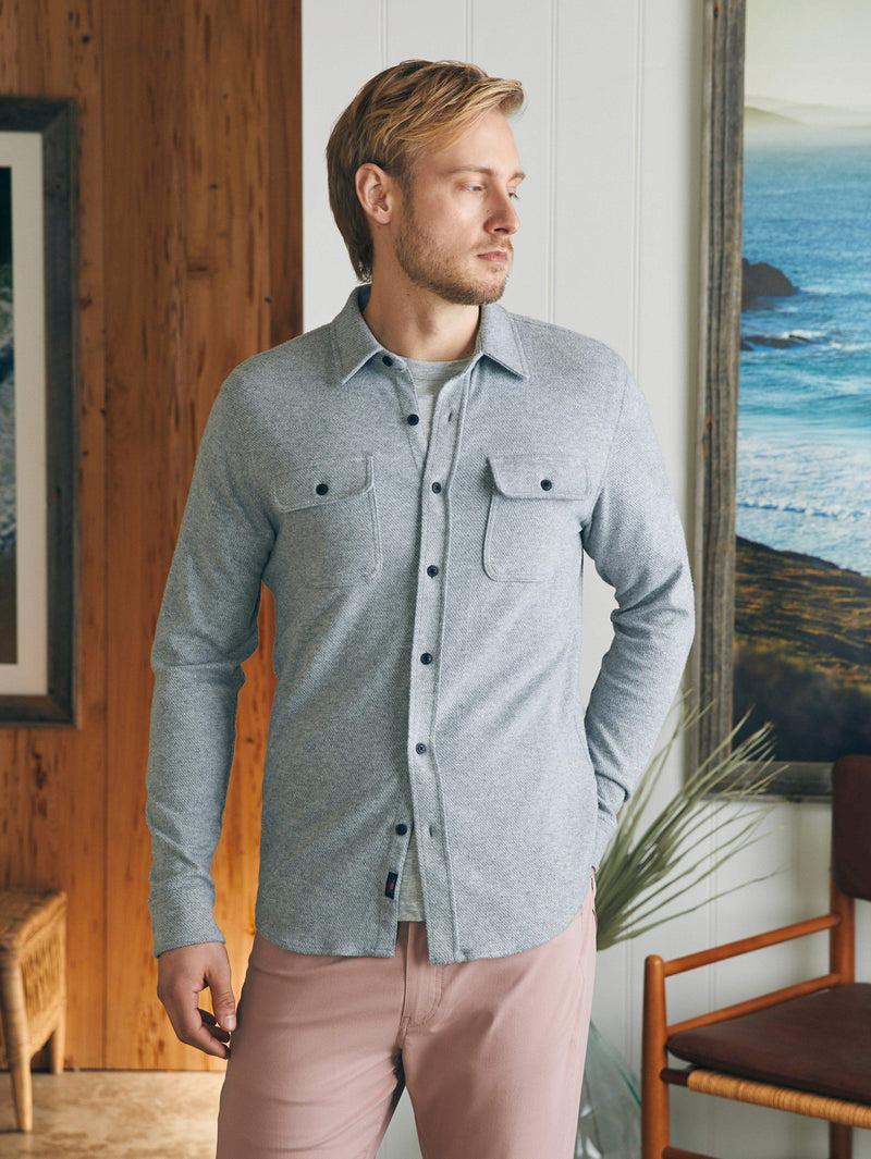 Legend™ Sweater Shirt (Tall) - Fossil Grey Twill Product Image