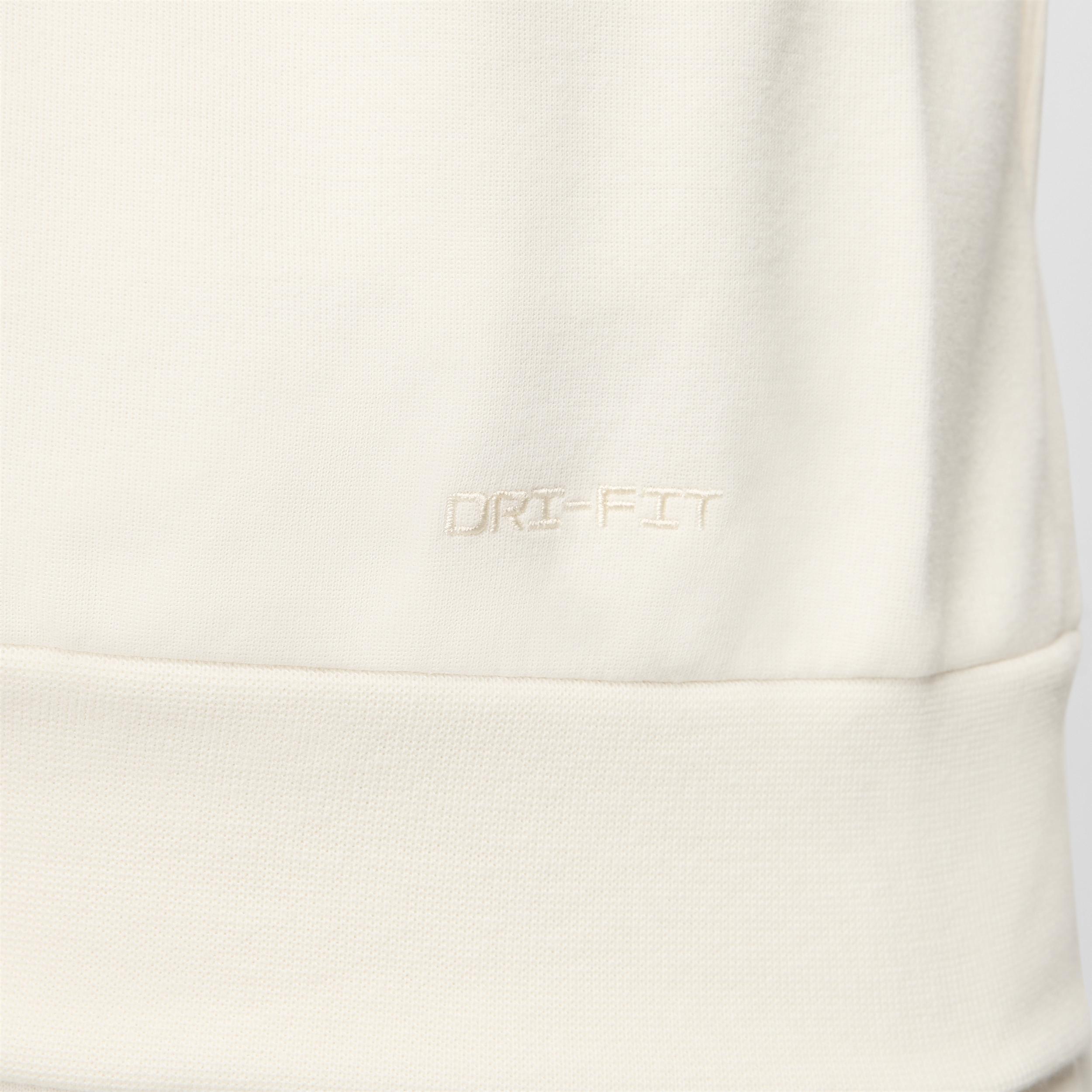 Nike Mens Primary Dri-FIT UV Full-Zip Versatile Hoodie in Pale Ivory Product Image