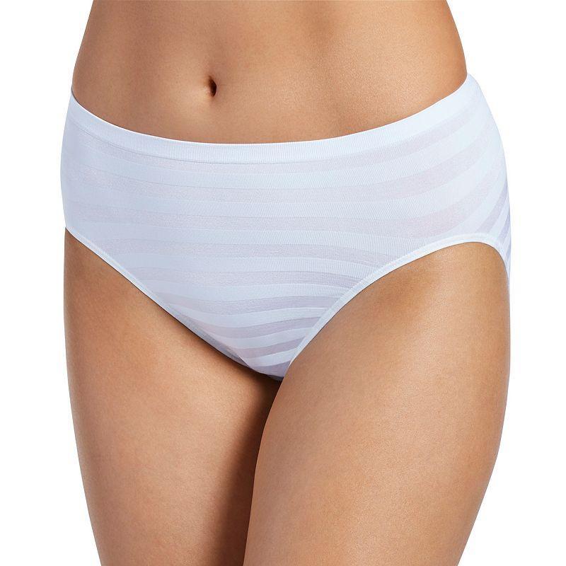 Jockey® Matte & Shine Seamfree® Hi Cut Panty - 1306 Product Image