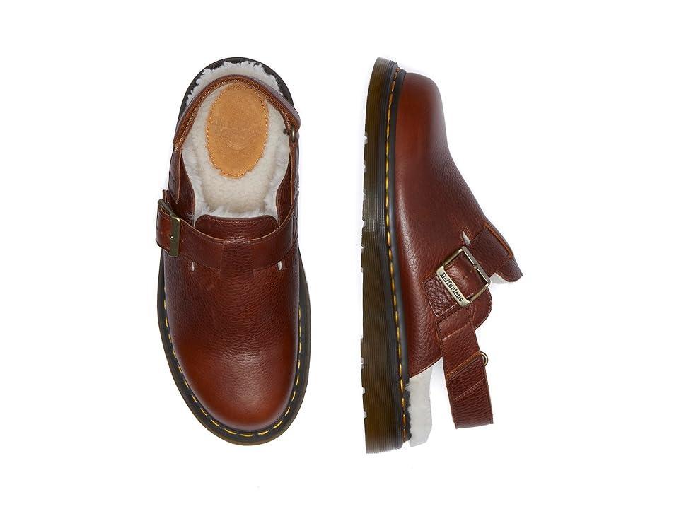 Dr. Martens Adrian Quad Leather Platform Loafers Smooth) Shoes Product Image
