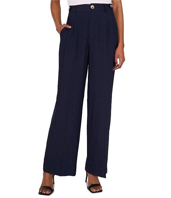 1. STATE Rumple Twill Button Detail Coordinating Wide Leg Pants Product Image