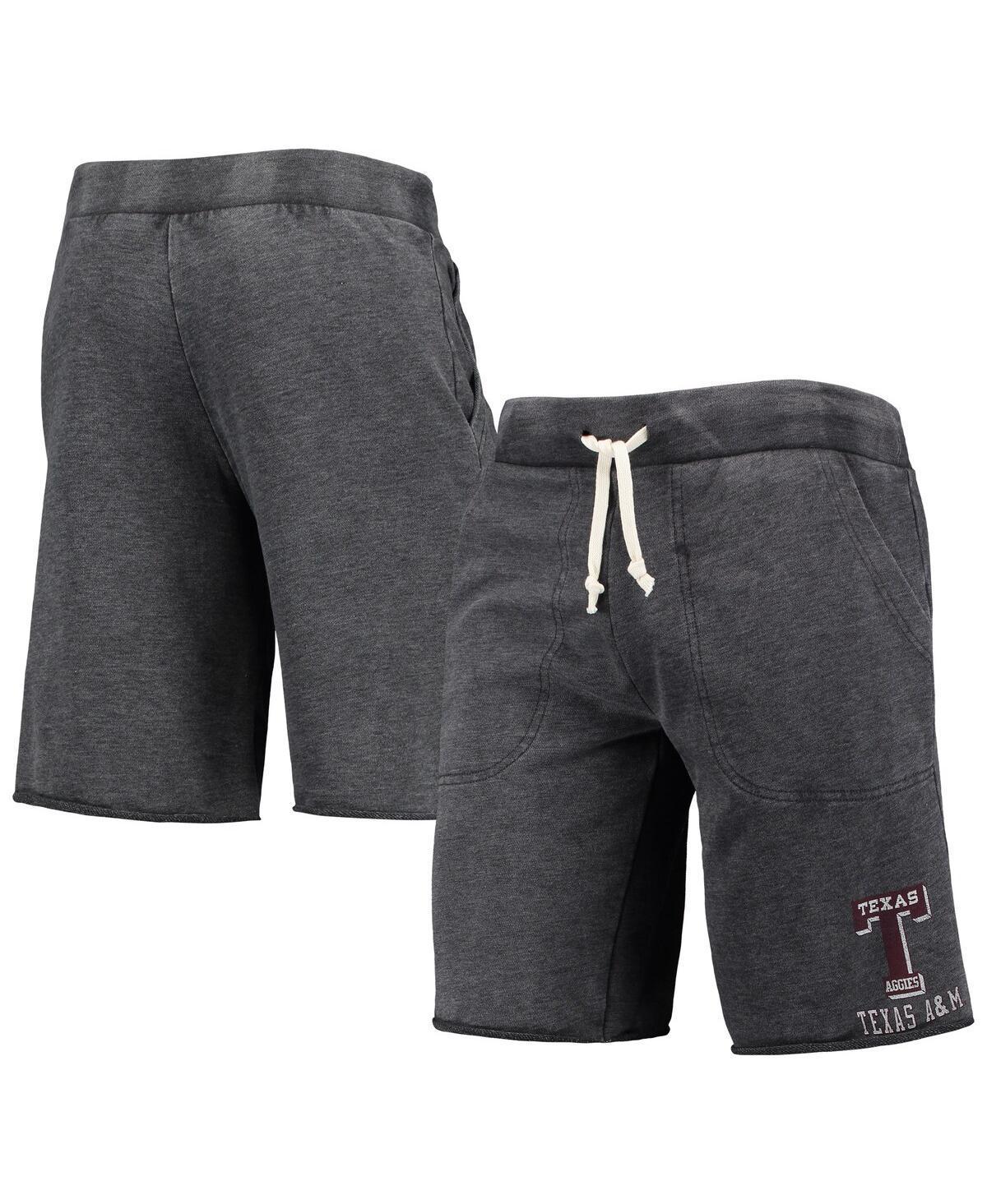 Mens Heathered Black Alternative Apparel Texas A&M Aggies Victory Lounge Shorts Product Image