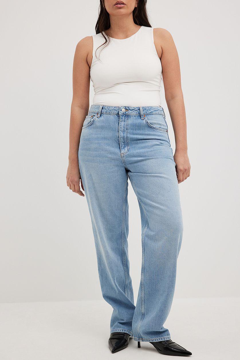 Straight High Waist Jeans Product Image