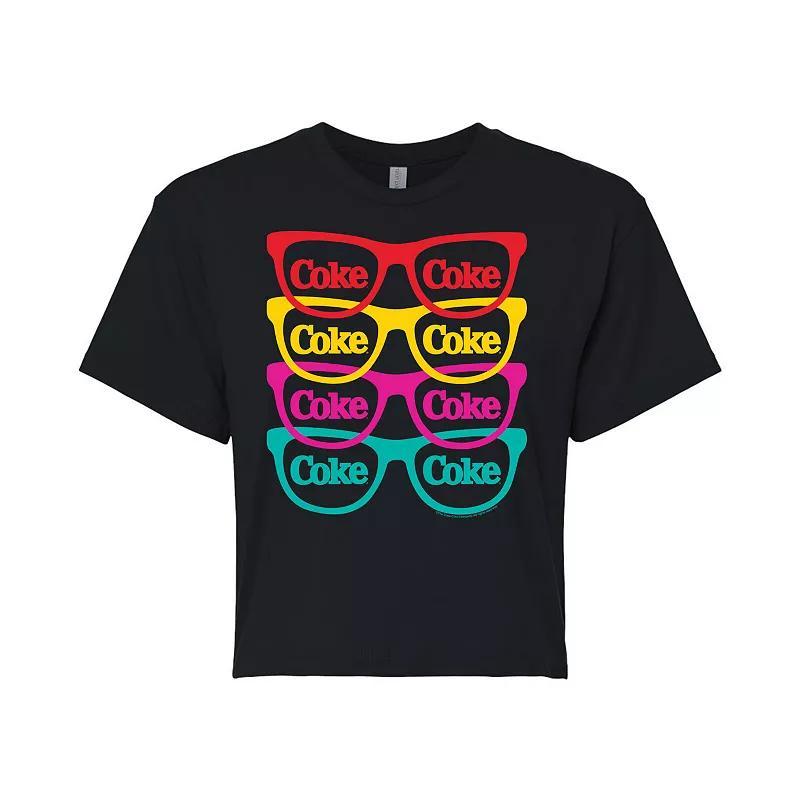 Juniors Golden Girls Retro Logo Cropped Graphic Tee, Girls Product Image