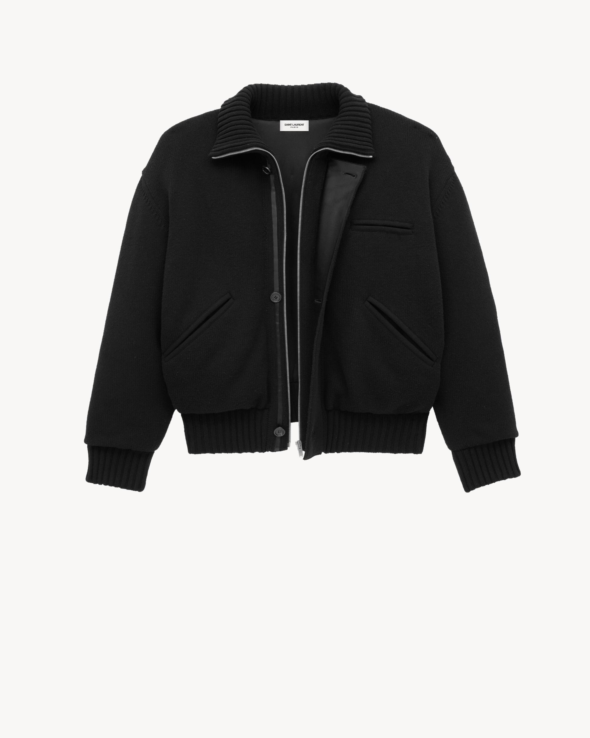 cardigan jacket in wool Product Image