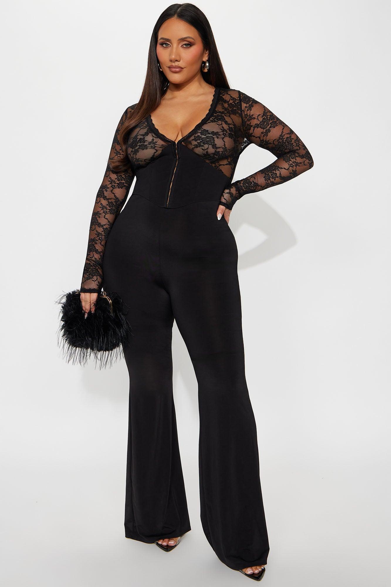My Favorite Flare Jumpsuit - Black Product Image
