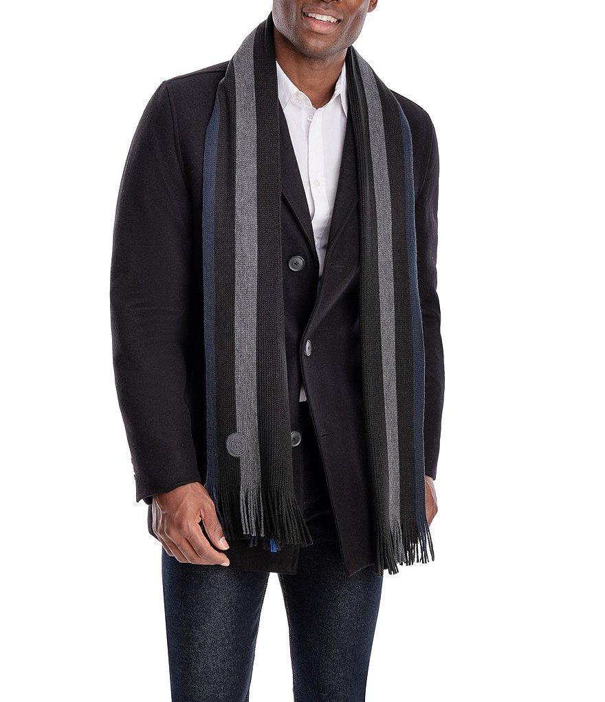 Michael Kors Wool Blend Car Coat With Scarf Product Image