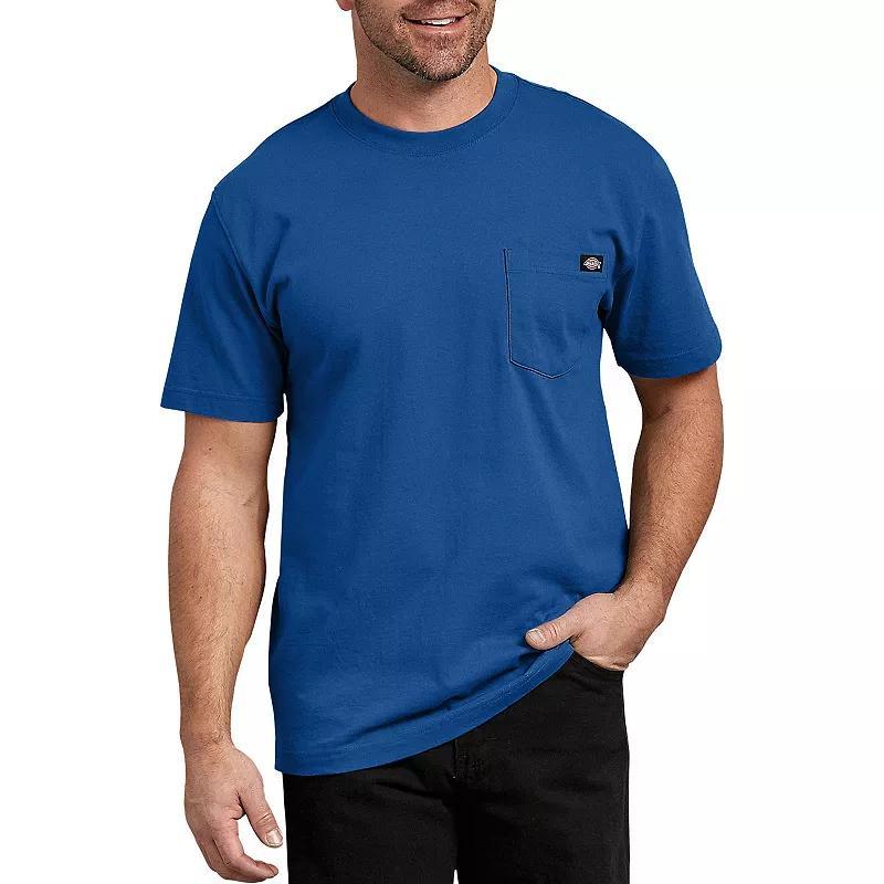 Men's Dickies Heavyweight Crewneck Tee, Size: XL, Royal Blue Product Image