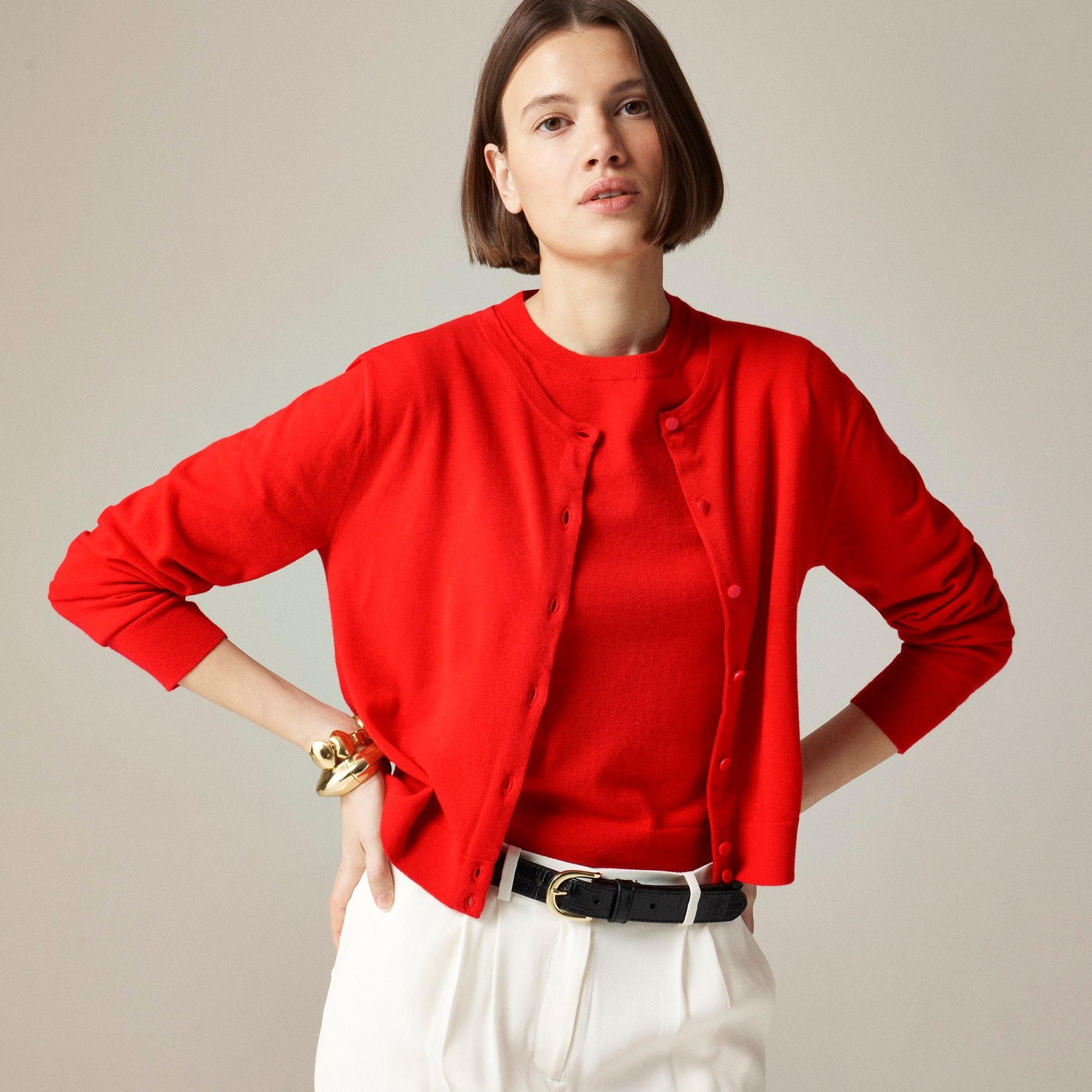 Featherweight cashmere cardigan Product Image