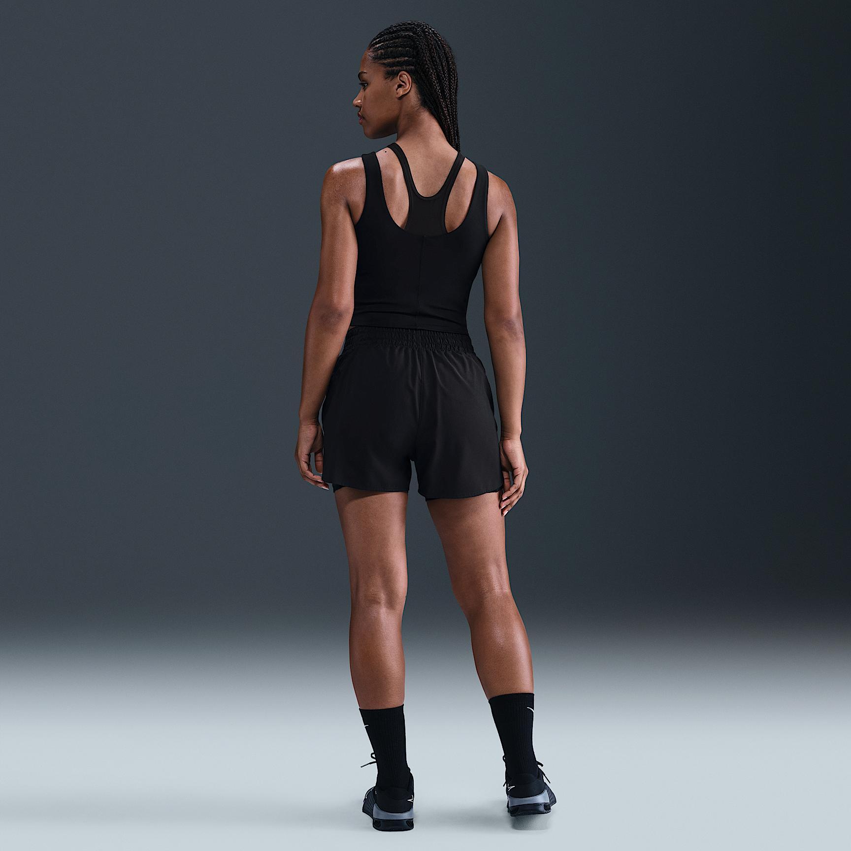 Nike Women's One Fitted Dri-FIT Cropped Tank Top Product Image