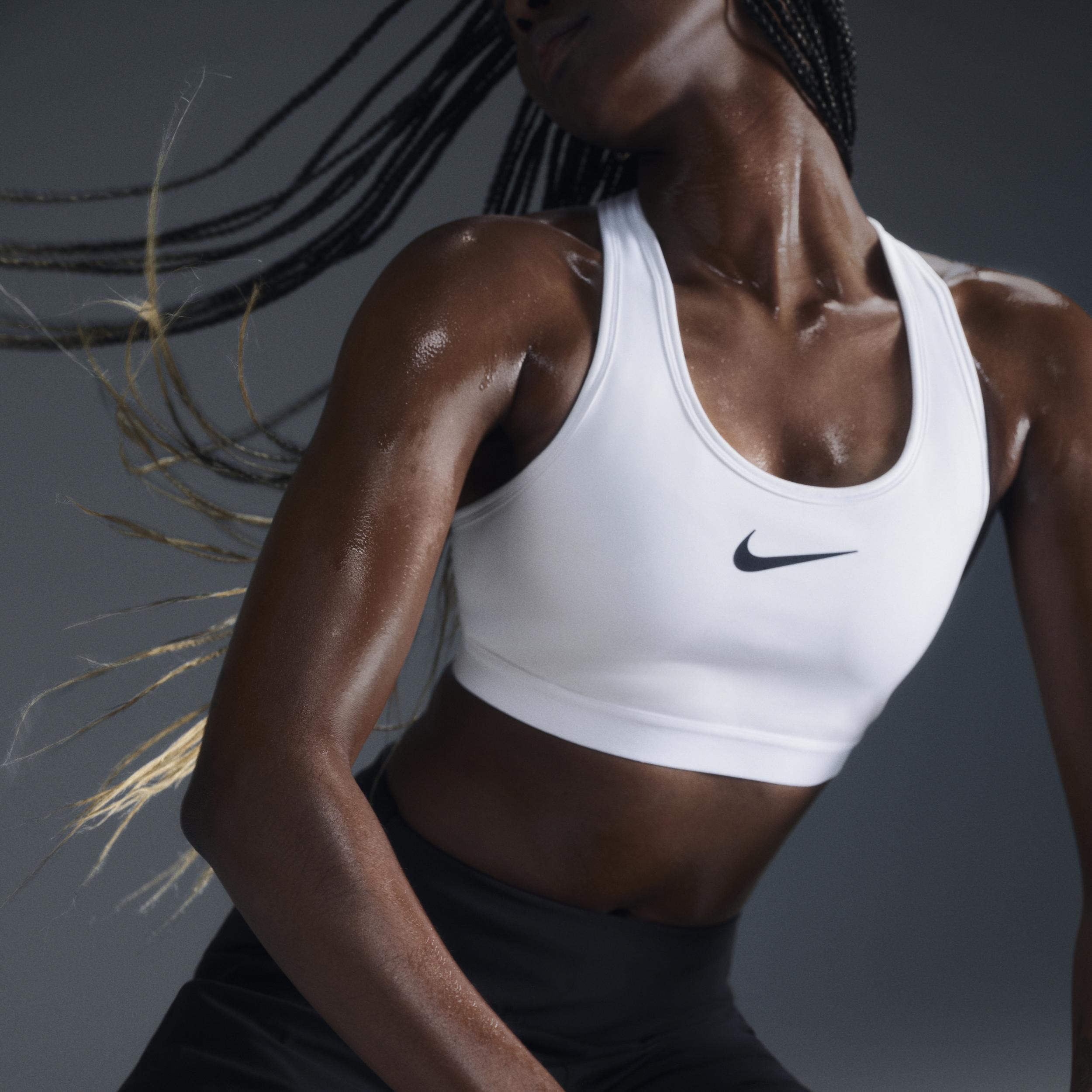 Nike Women's Swoosh High Support Non-Padded Adjustable Sports Bra Product Image