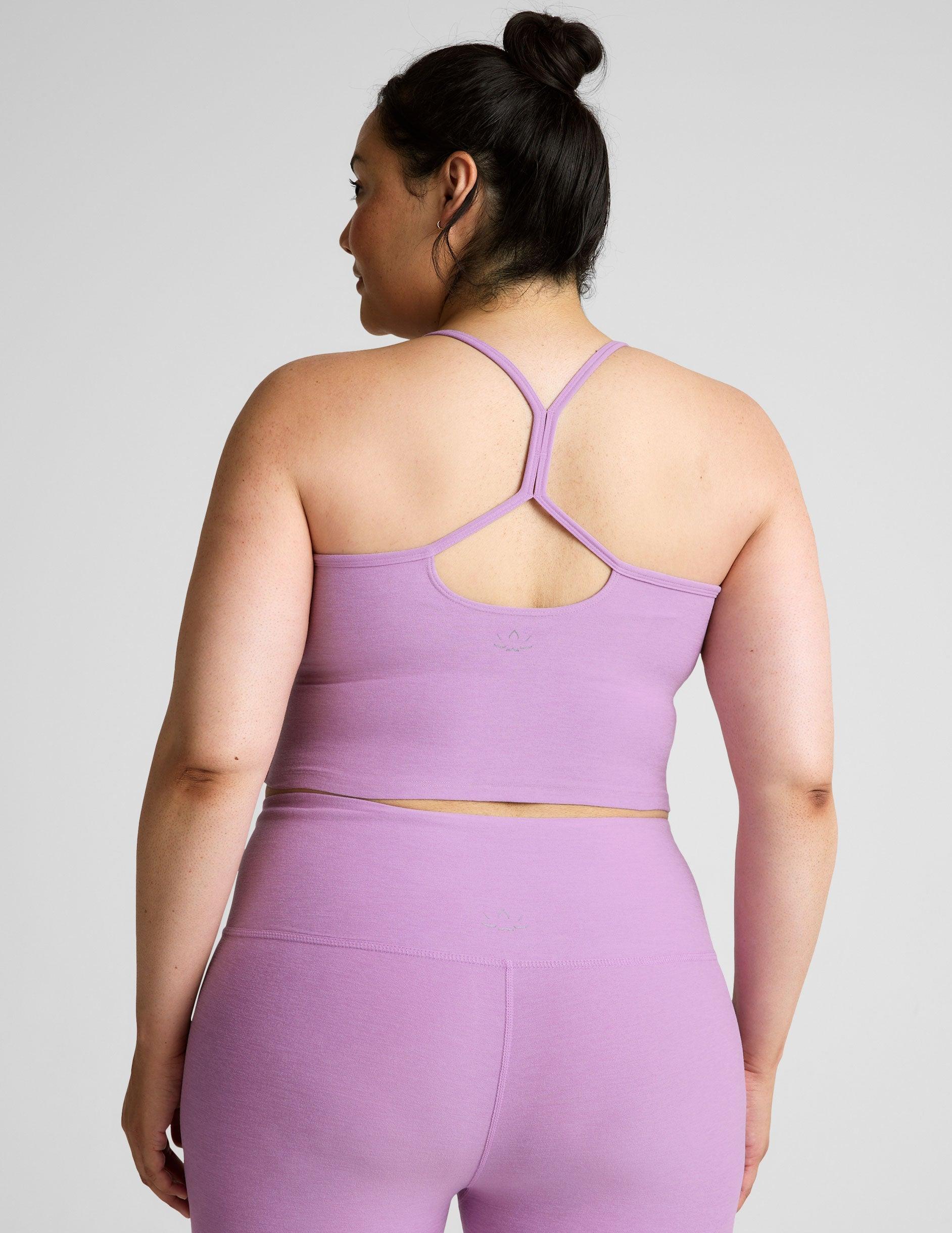 Spacedye Slim Racerback Cropped Tank Product Image