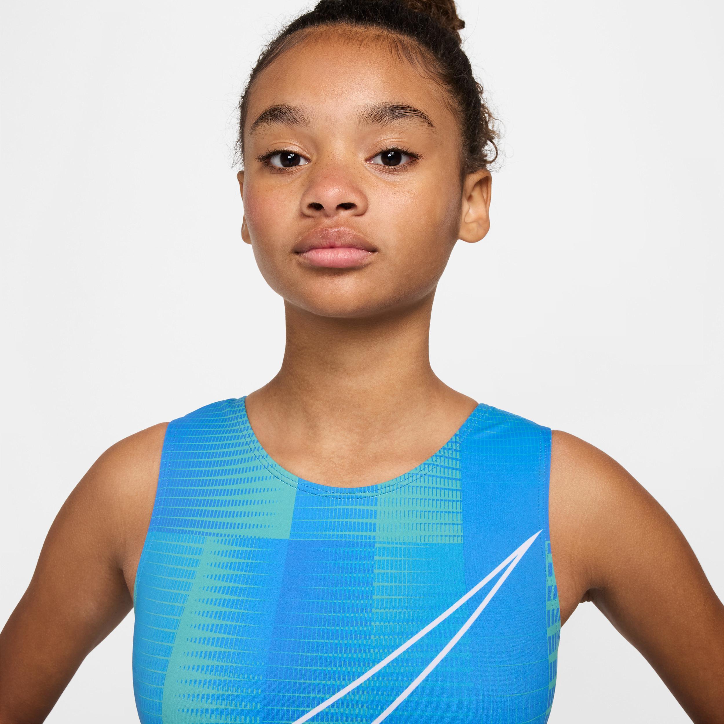 Nike Gymnastics Repeat Printed Performance Leotard Product Image