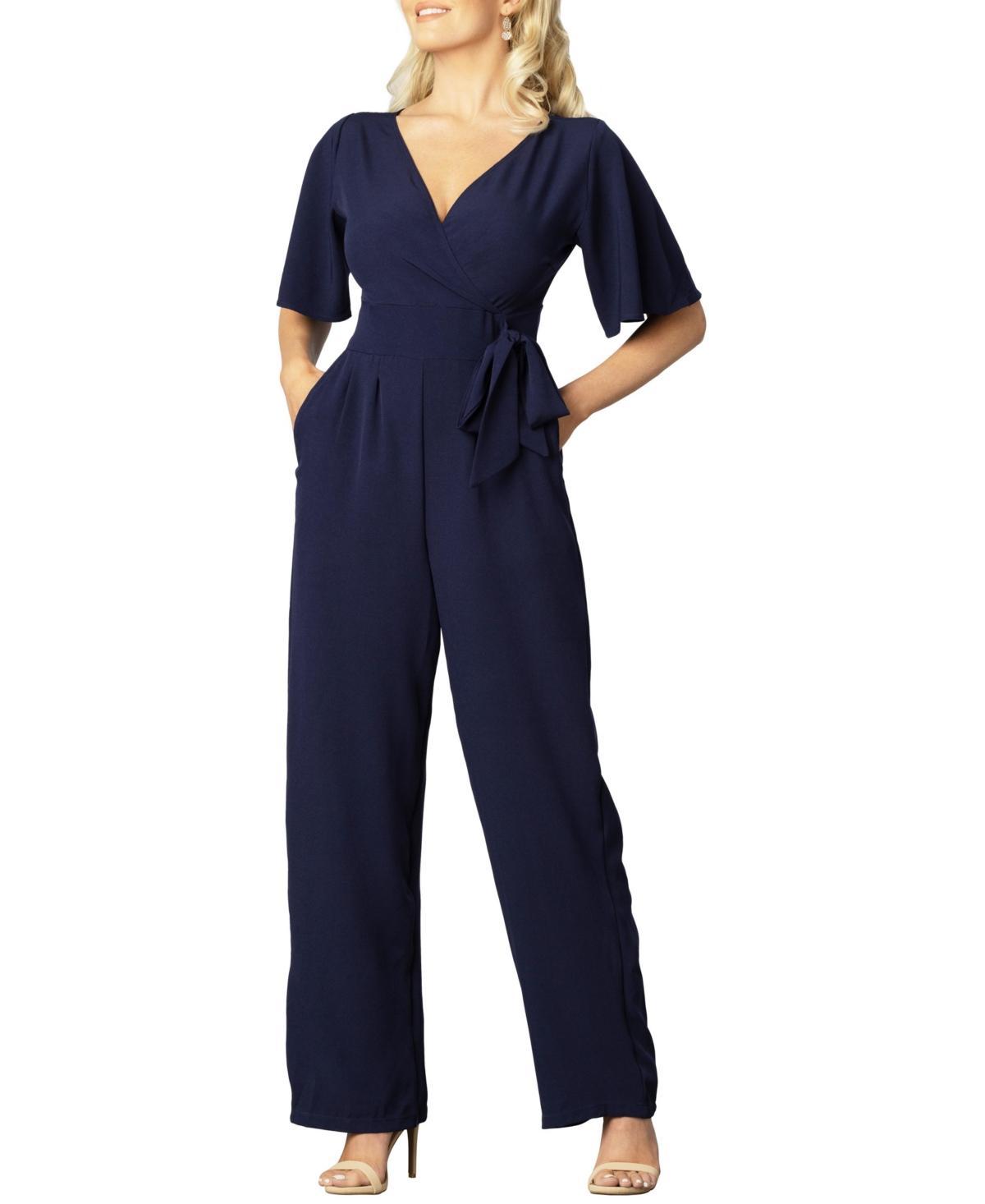 Womens Charisma Crepe Wide-Leg Jumpsuit Product Image