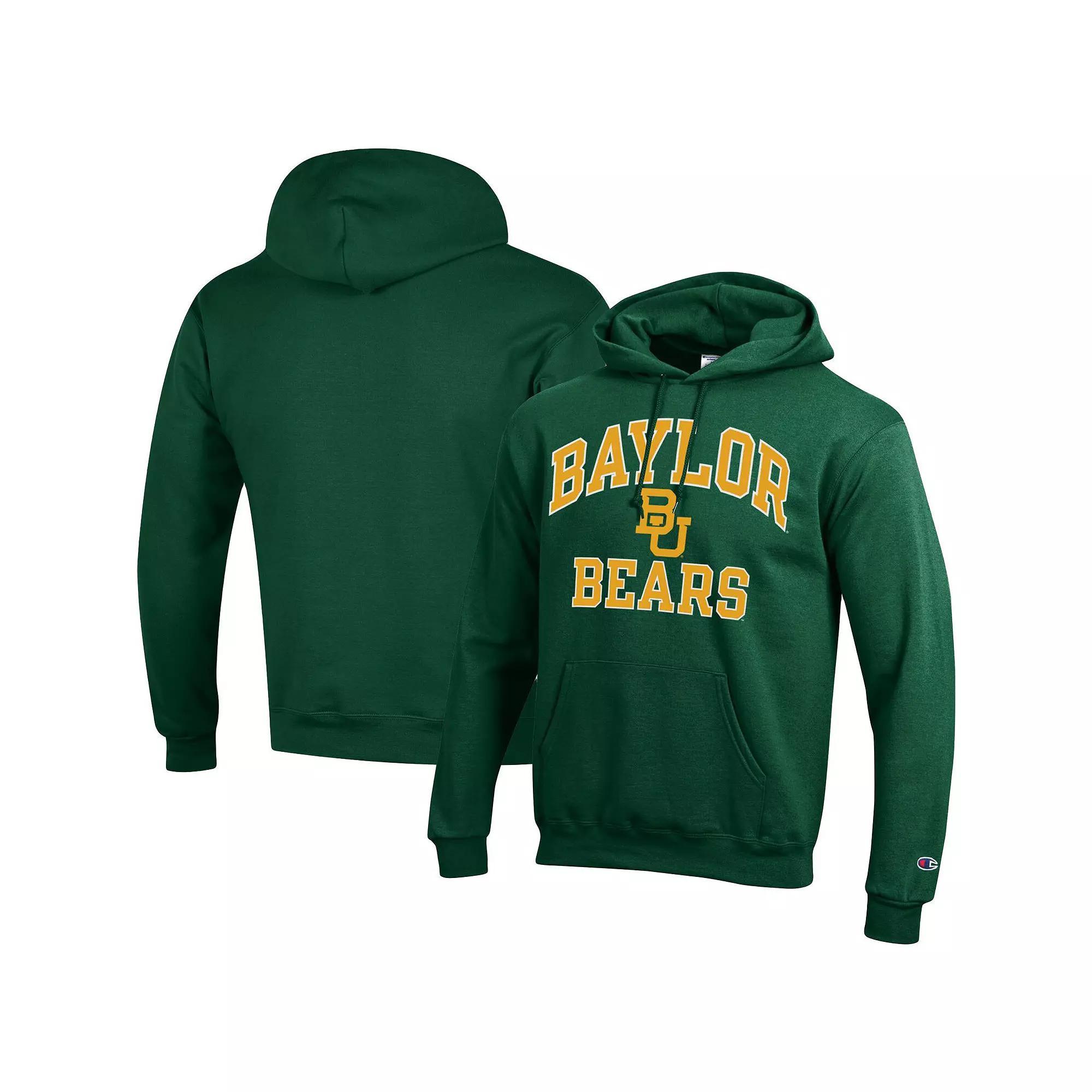 Mens Champion Green Baylor Bears High Motor Pullover Hoodie Product Image