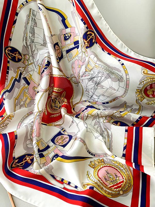 Urban Silk Imitation Printed Square Scarf Product Image