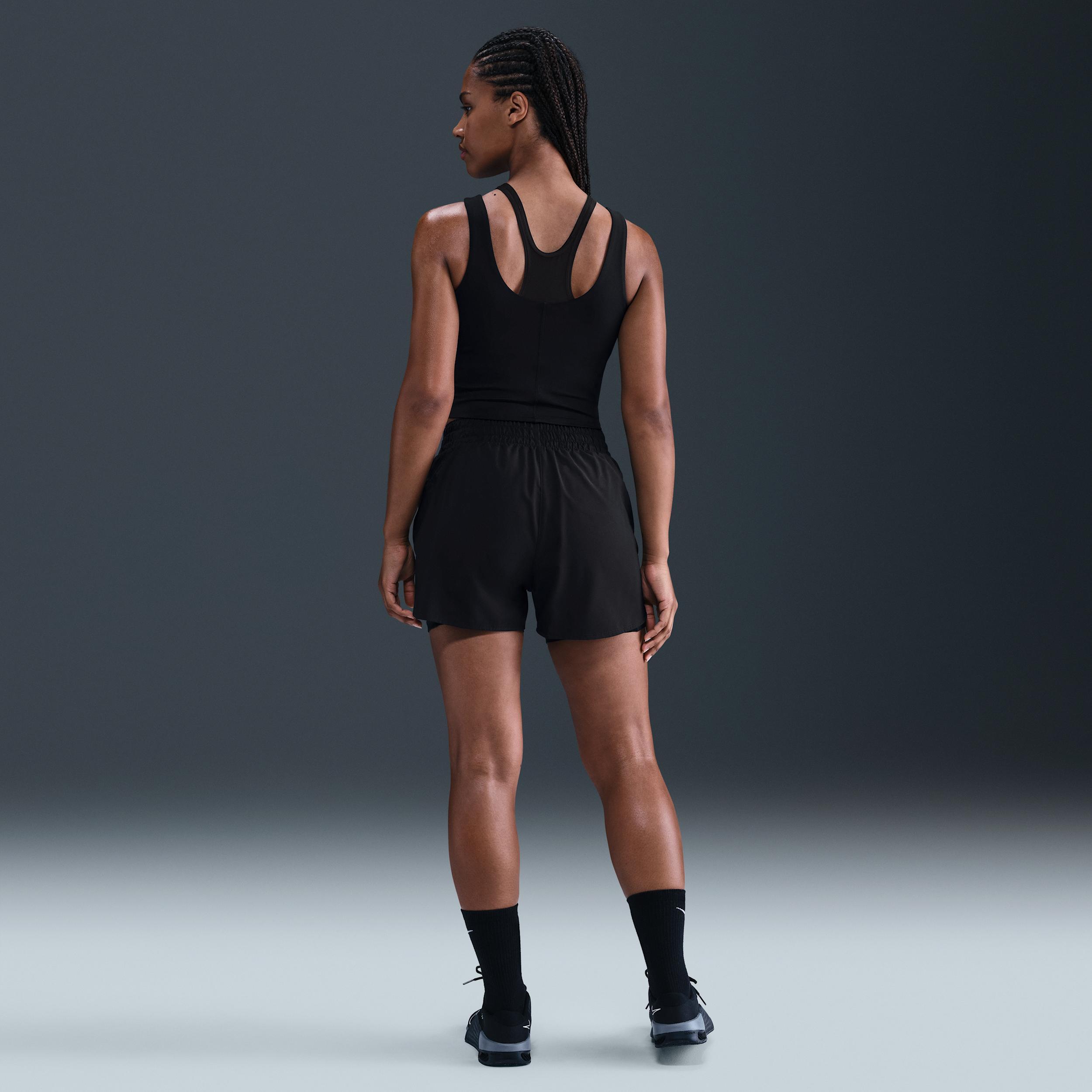 Nike Women's One Fitted Dri-FIT Cropped Tank Top Product Image