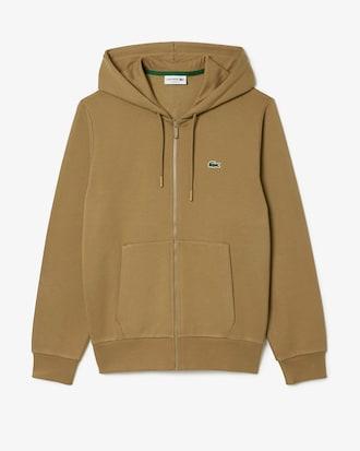 Men's Zip-Up Fleece Hoodie Product Image