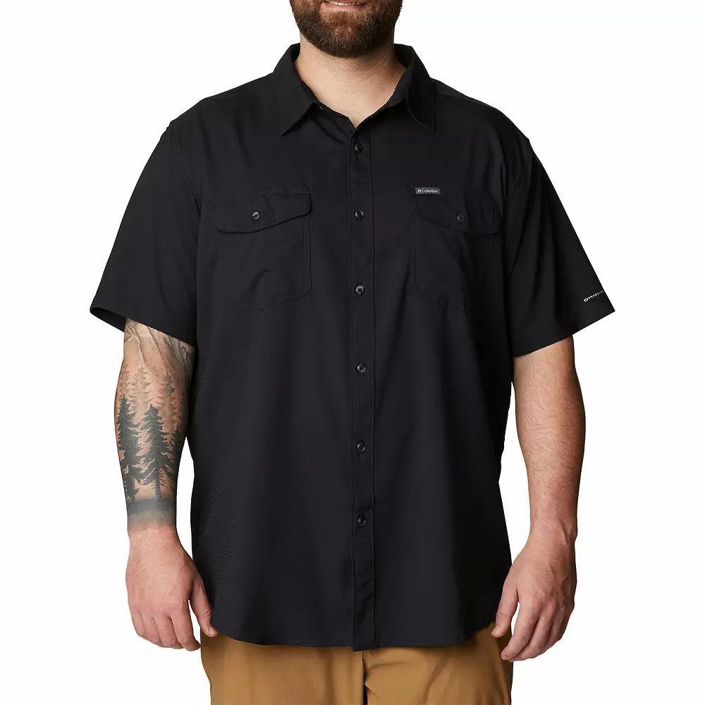 Big & Tall Columbia Utilizer Button-Down Shirt, Mens Collegiate Blue Product Image