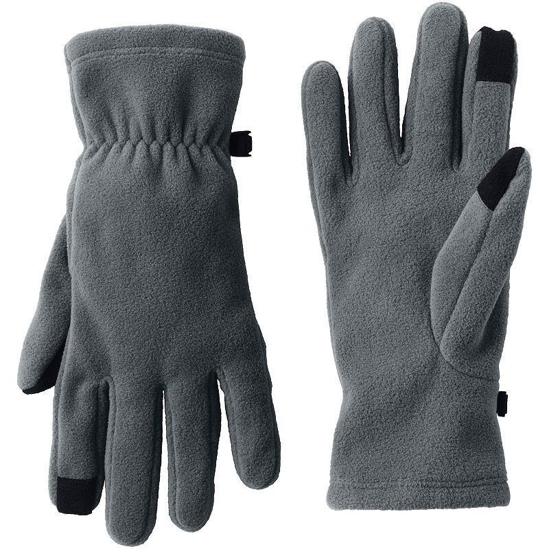 Mens Lands End T100 Fleece EZ Touch Gloves Product Image