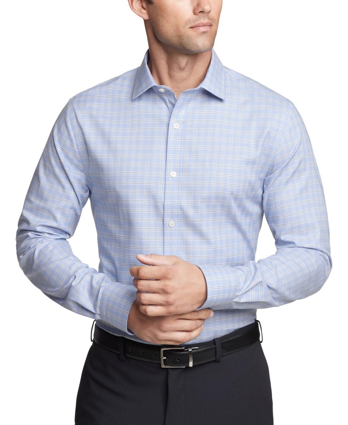 Tommy Hilfiger Mens Th Flex Essentials Wrinkle-Resistant Stretch Slim-Fit Dress Shirt Product Image