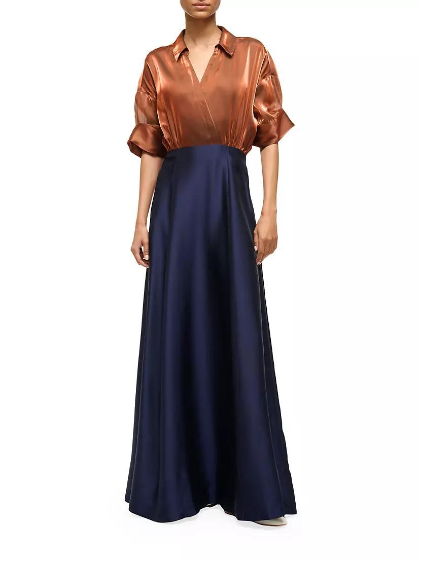 Shubert Two-Tone Maxi Dress Product Image