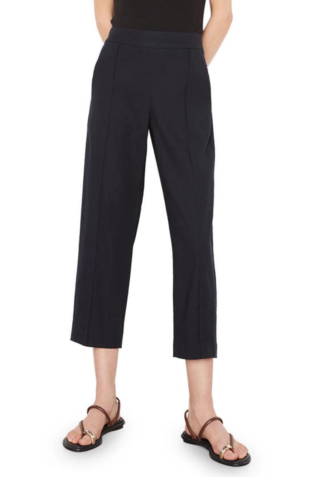 Womens Mid-Rise Tapered Pull-On Pant, Off White, Size XXS Vince Product Image