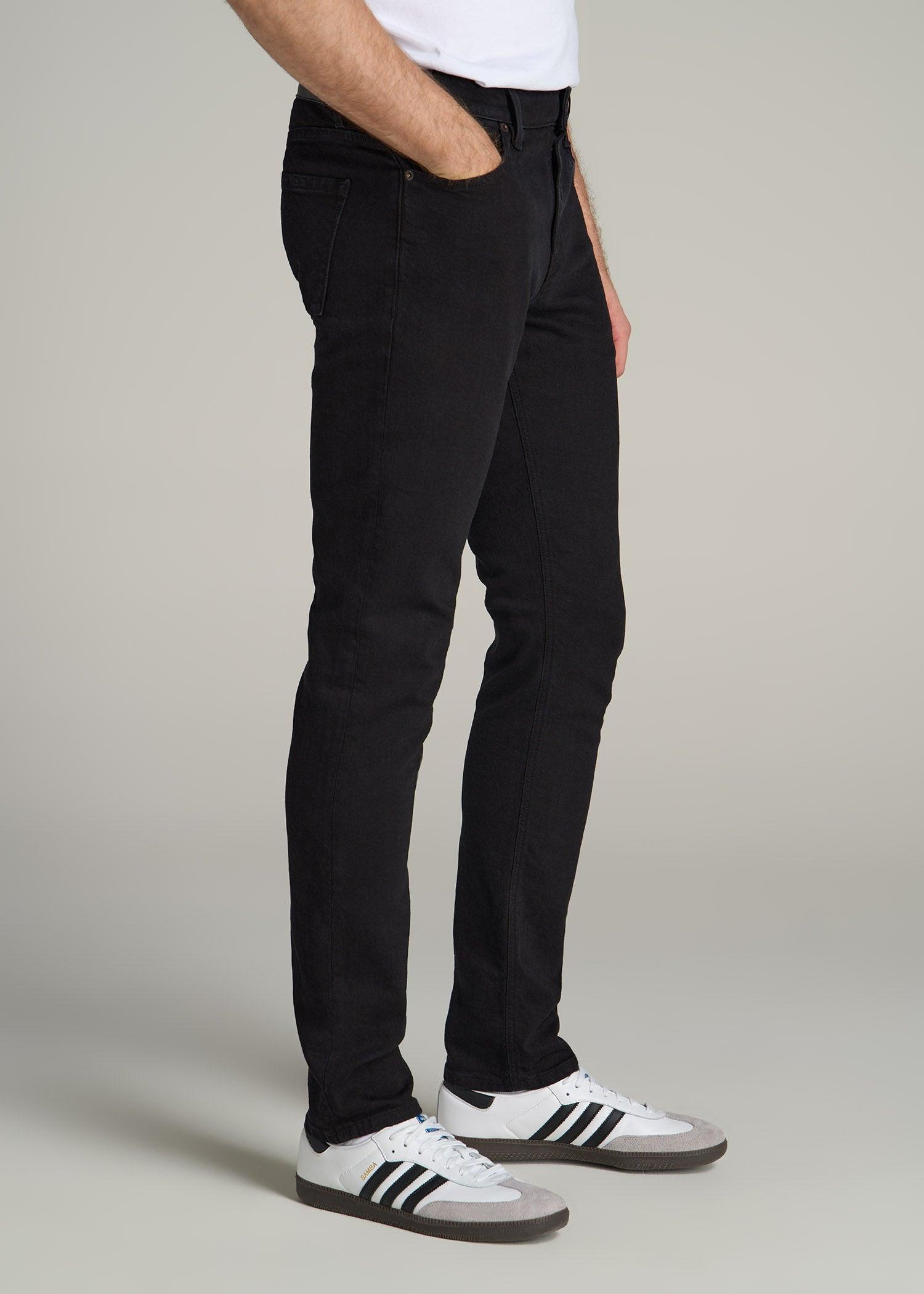 Americana Collection Dylan Slim Fit Jeans For Tall Men in Lark Black Product Image