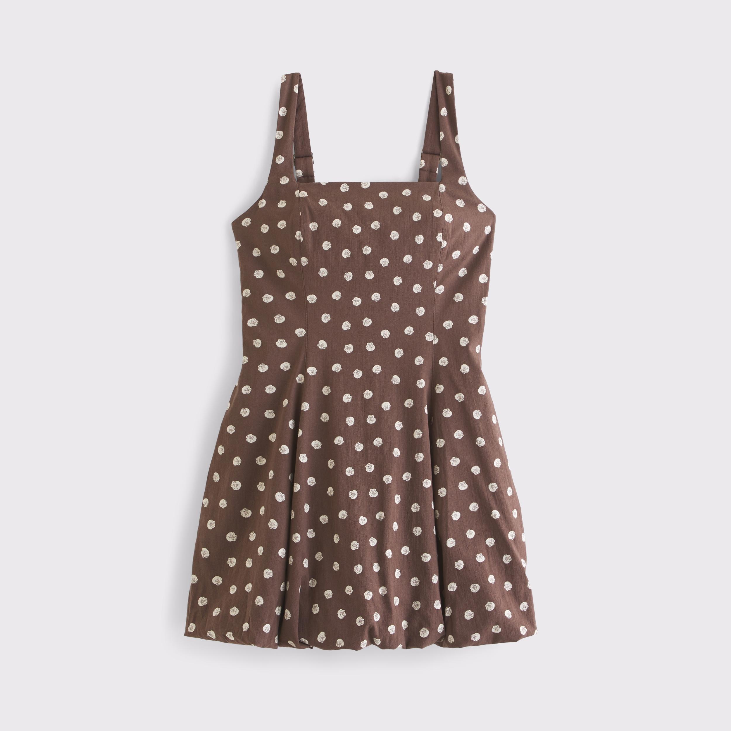 The A&F Mila Bubble Hem Mini Skort Product Image