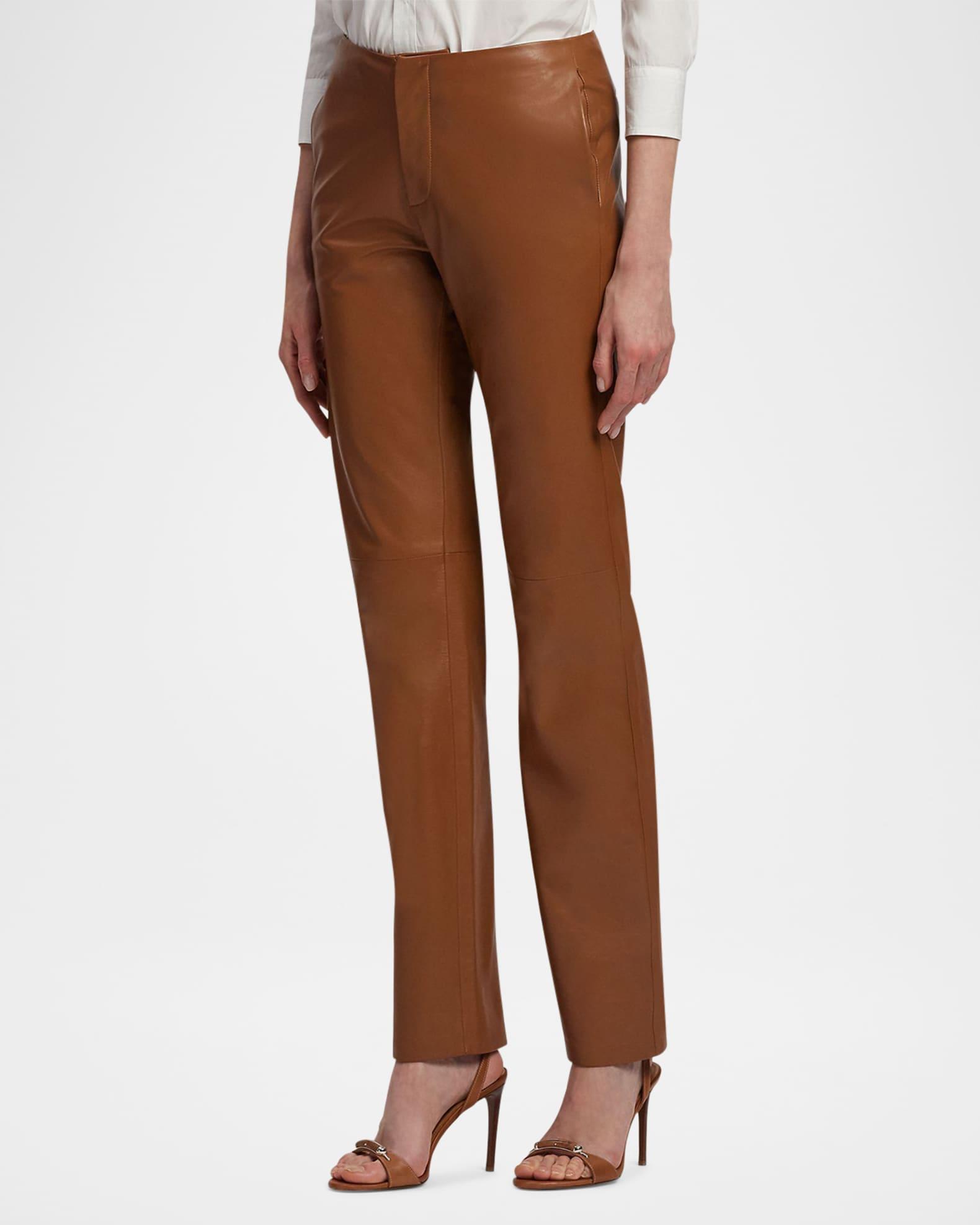 Bejamen Soft Leather Pants Product Image