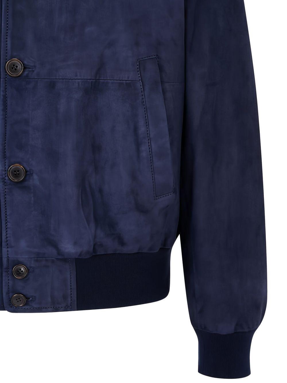 suede bomber jacket Product Image