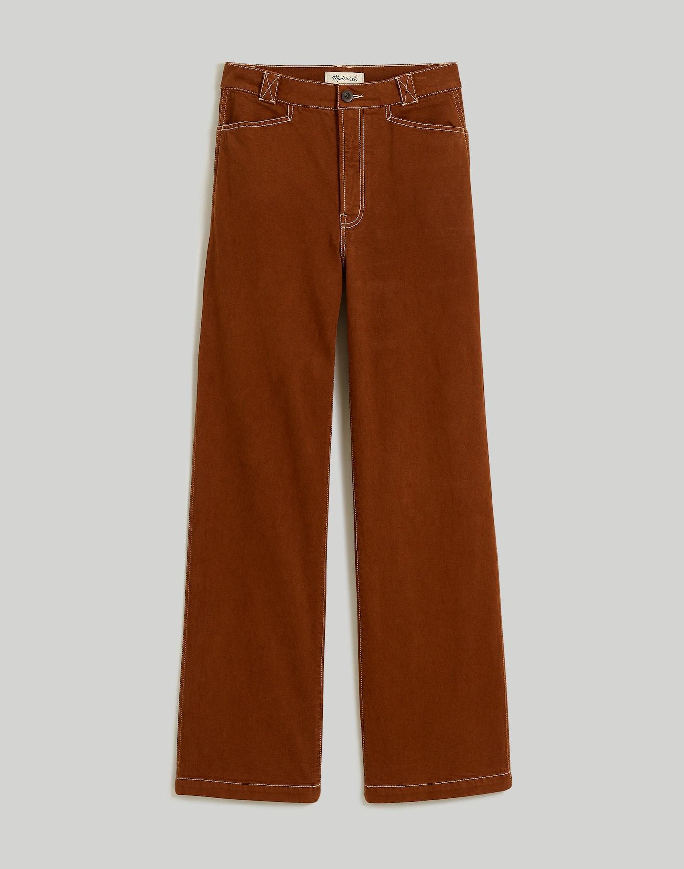The Petite Emmett 2.0 Wide-Leg Pants: Garment-Dyed Edition Product Image