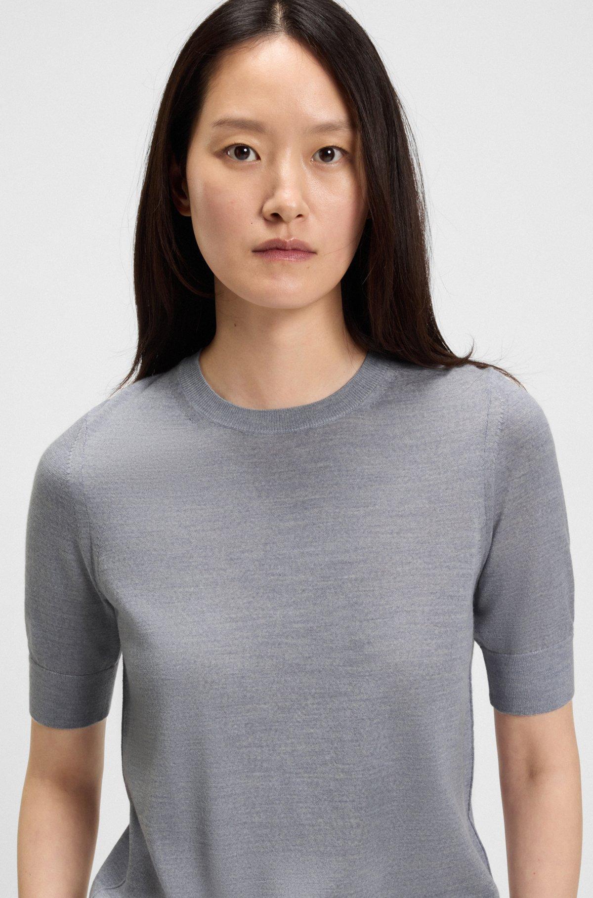 Knit sweater in wool Product Image