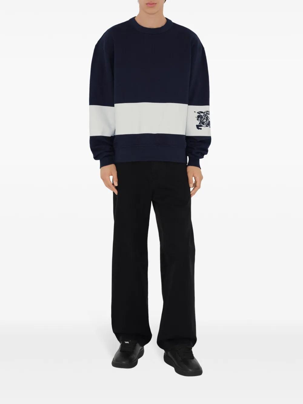 EKD stripe cotton jumper Product Image