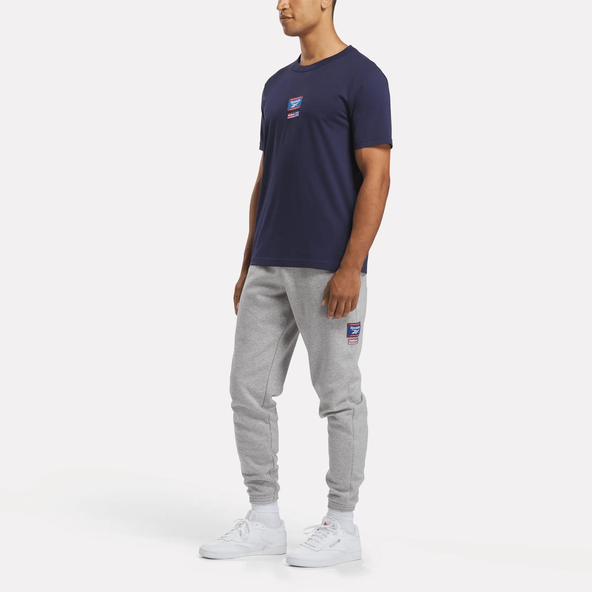 Men's Reebok Identity Badge T-Shirt Male Product Image