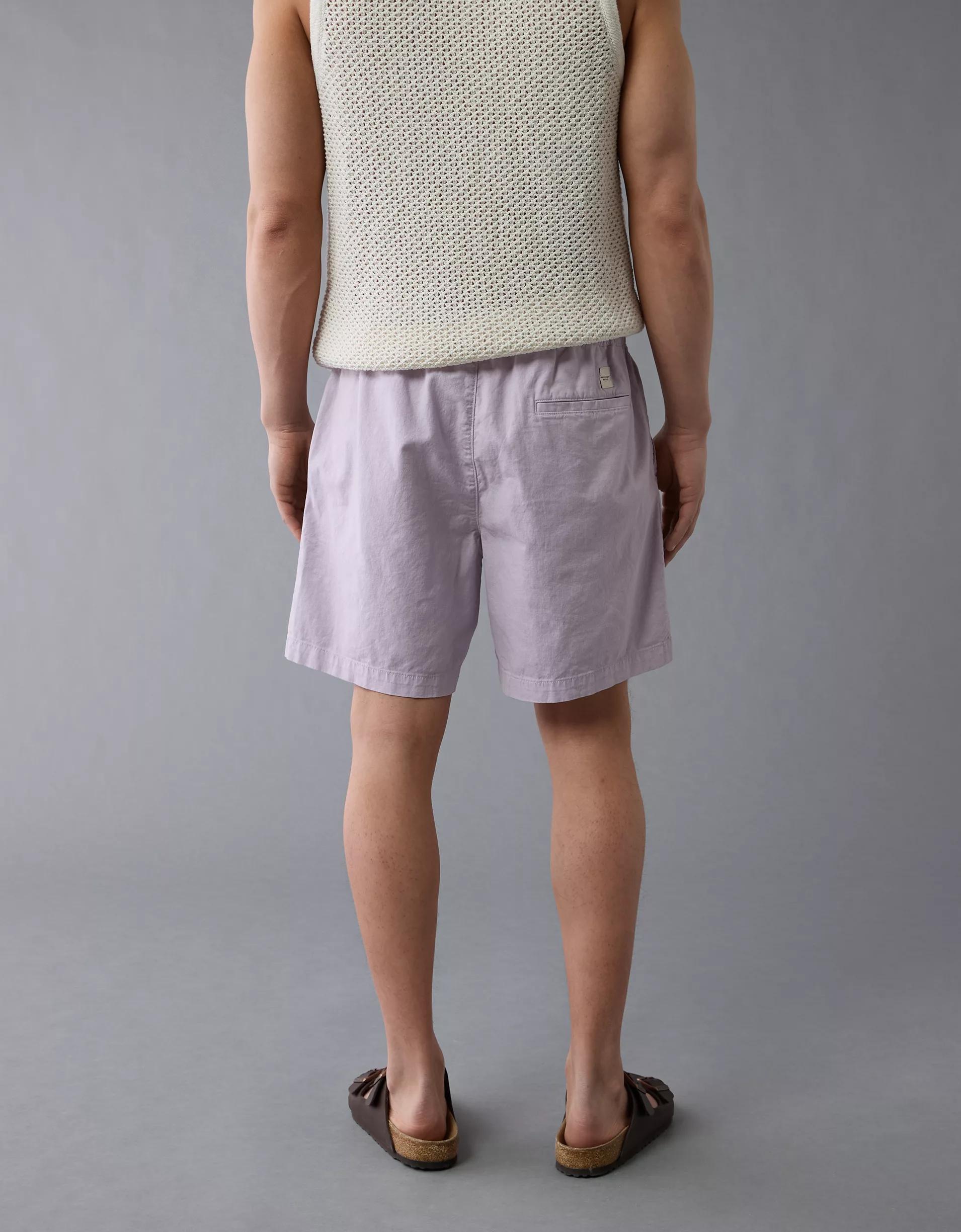 AE 7" Flex Linen-Blend Trekker Short Product Image