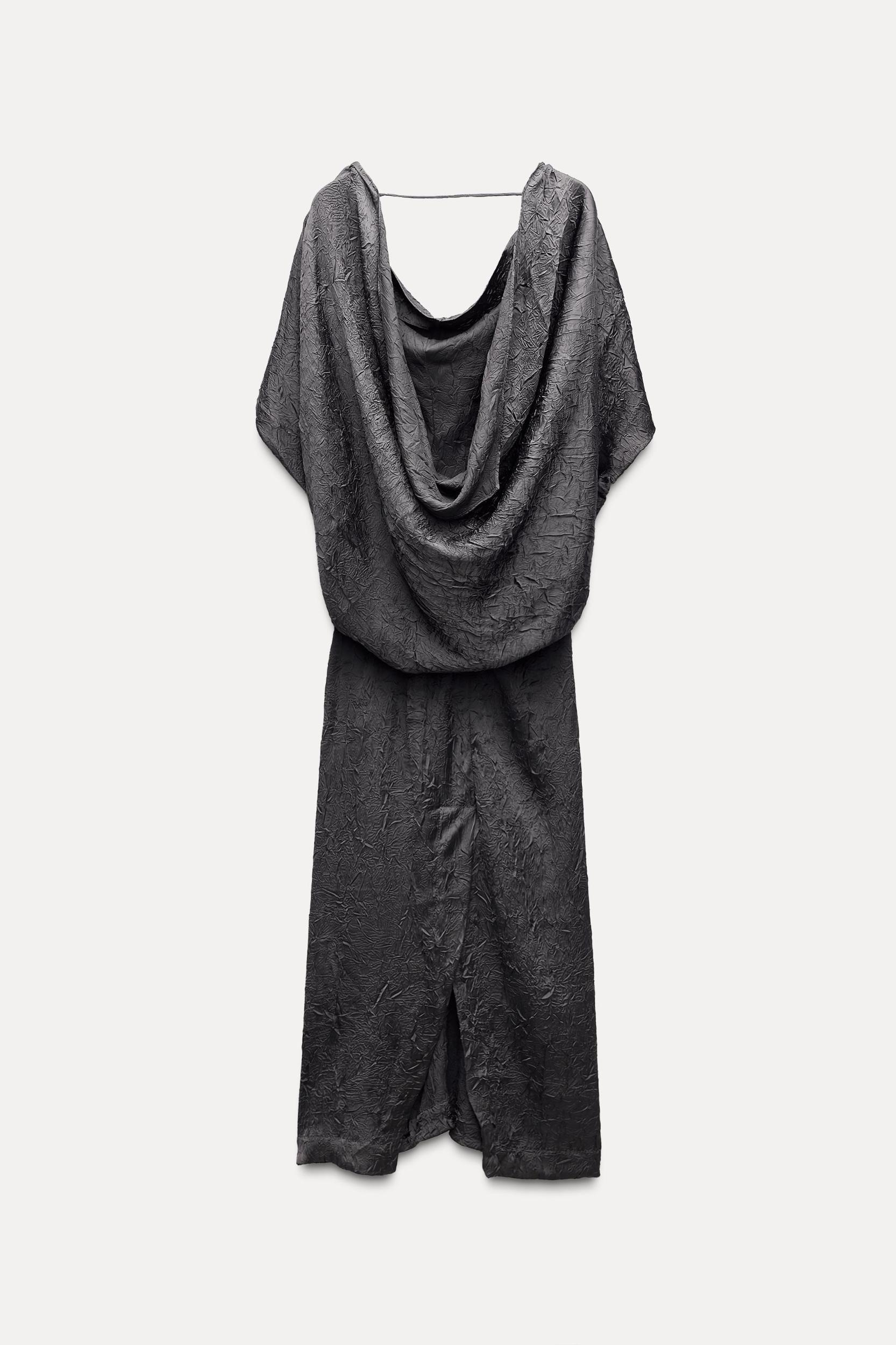 WRINKLE LOOK DRESS ZW COLLECTION Product Image