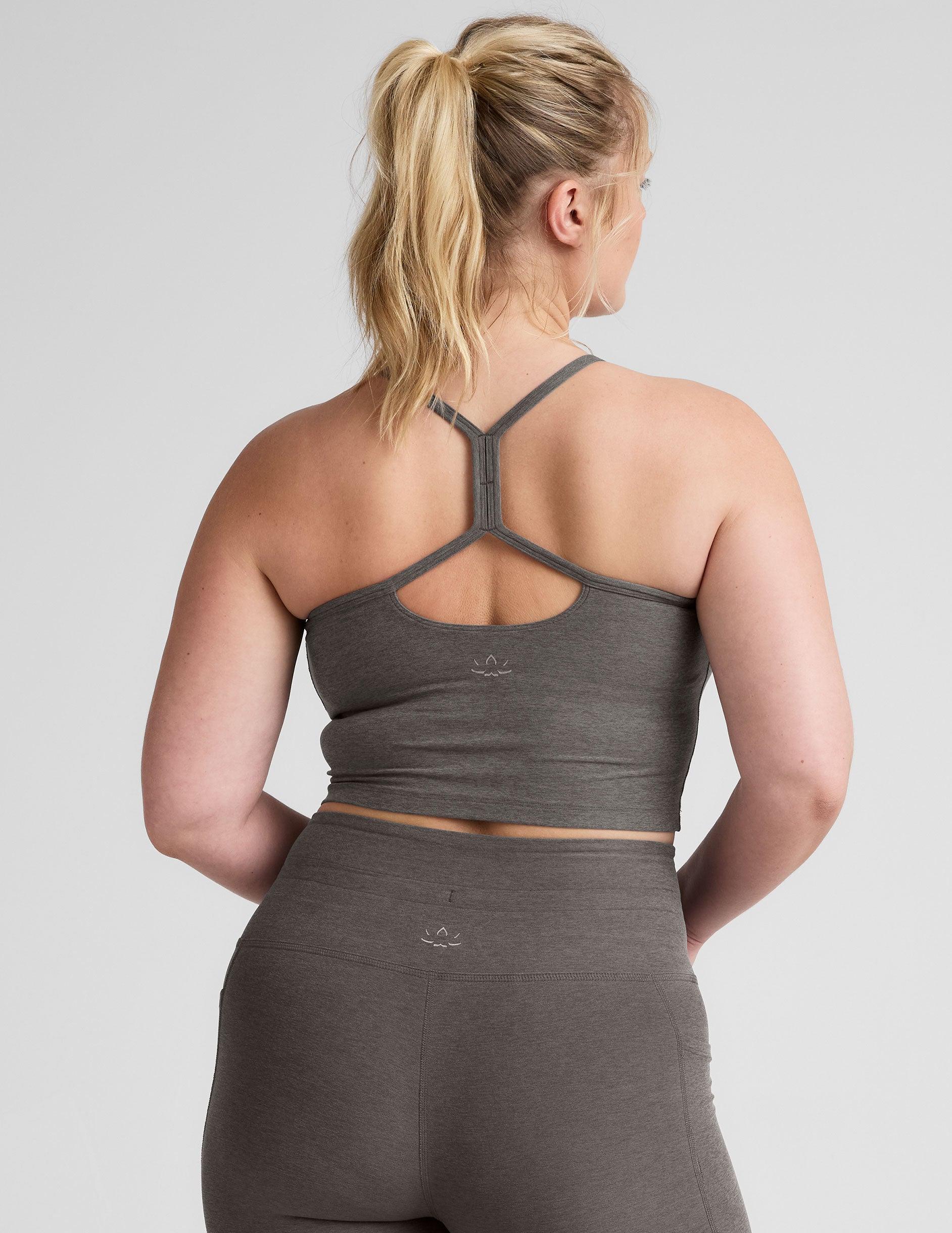 Spacedye Slim Racerback Cropped Tank Product Image