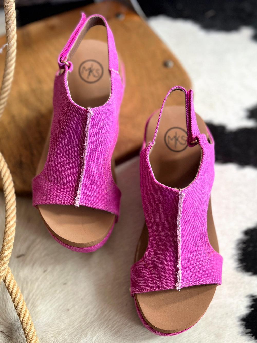 Melissa Fuchsia Wedges* Product Image