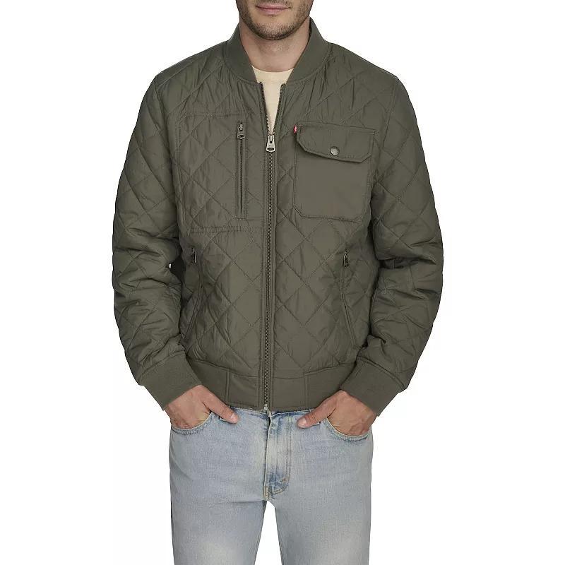 Men's Levi's® Diamond Quilted Jacket, Size: XL, Clay Product Image