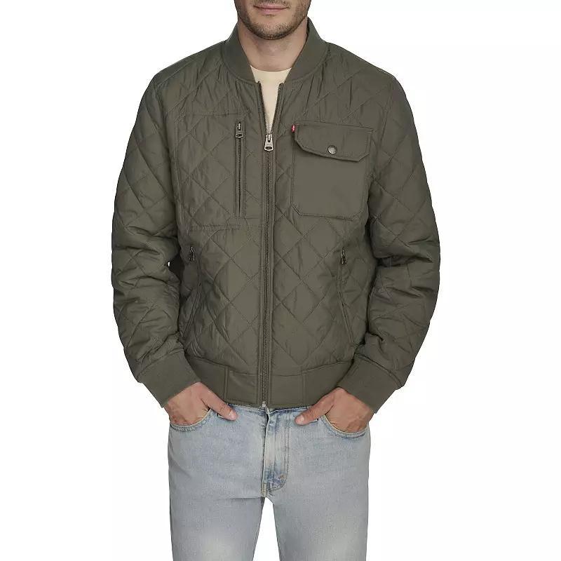 Men's Levi's® Diamond Quilted Jacket, Size: XL, Clay Product Image