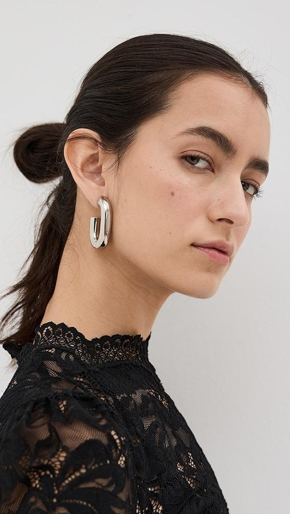 rabanne XL Link Hoops | Shopbop Product Image
