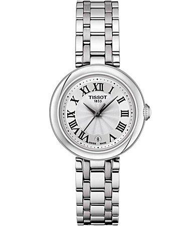 Tissot Womens Bellissima Quartz Analog Silver Stainless Steel Small Bracelet Watch Product Image