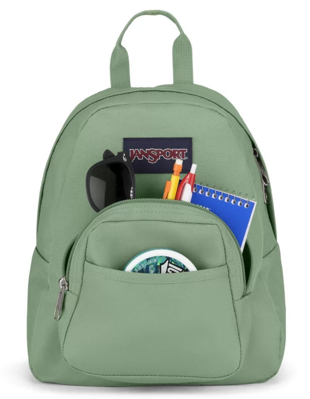 JANSPORT Half Pint Mini Backpack - GREEN Product Image