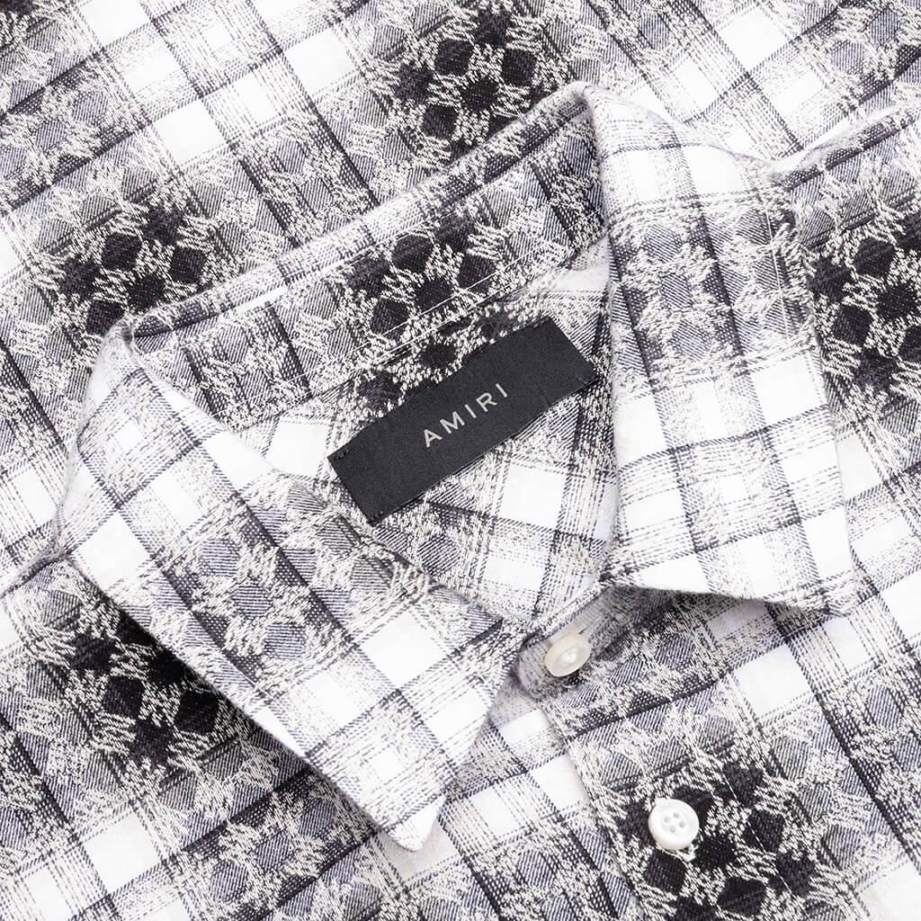 MA Quad Jacquard Flannel - Black Male Product Image
