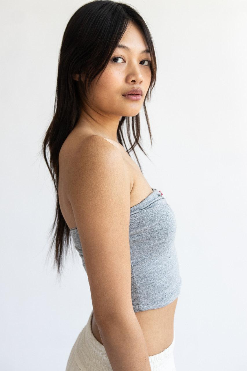 Rose Bud Cinch Tube Top Product Image