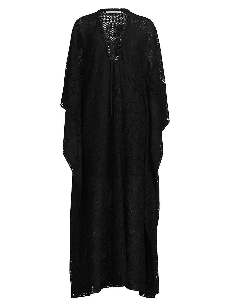 Womens Ruth Lace Long-Sleeve Caftan Product Image